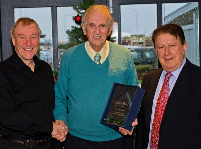 Jack Ian and Ron at SQMC award 2016