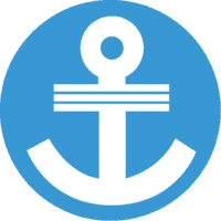 sqmc's anchor logo in a blue circle